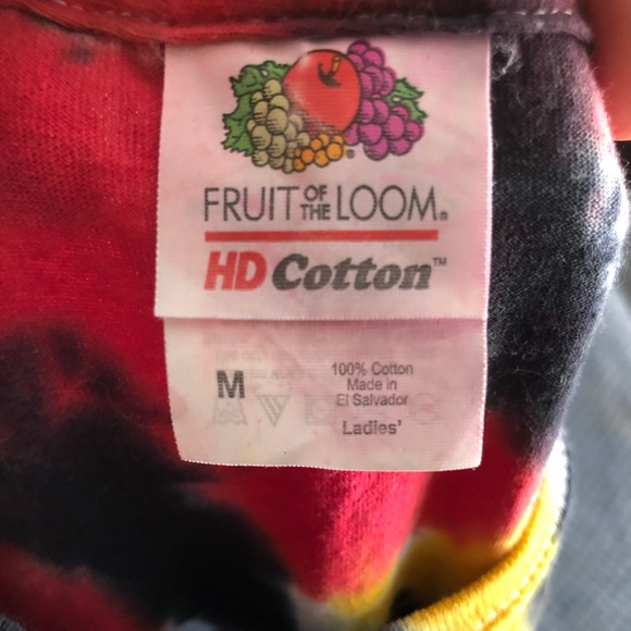 Handmade Original Tie Dye Tee (WM12) - Picture 6 of 6